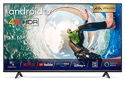iFFALCON 65K610 LED Fernseher 65 Zoll (164 cm) Smart TV (4K Ultra HD, MEMC, Dolby Vision, Android TV, Prime Video, Google Assistant und Alexa)