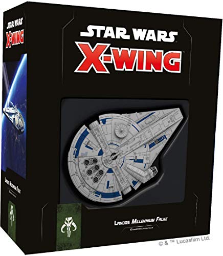 Asmodee Star Wars: X-Wing 2.Ed. - Landos Millennium Falke, Erweiterung, Tabletop, Deutsch