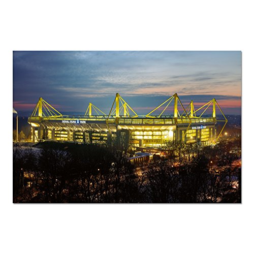 Borussia Dortmund BVB-Kunstdruck Signal IDUNA Park 80x50 cm one Size
