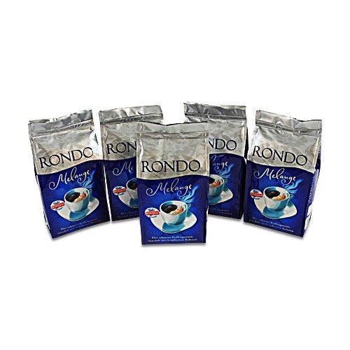 Rondo Melange 5er Pack (Kaffee / gemahlen / 5 Packungen à 150 g)