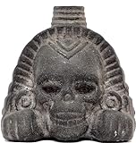 ITZCOEHUA Real Screaming Aztec Death Whistle (Obsidian Black) - lauteste authentische menschliche Klangschreie über 125 Dezibel