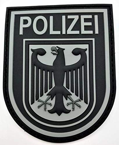Polizeimemesshop Bundespolizei Black Ops Rubberpatch