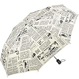 Regenschirm Newspaper - Taschenschirm Auf-Automatik