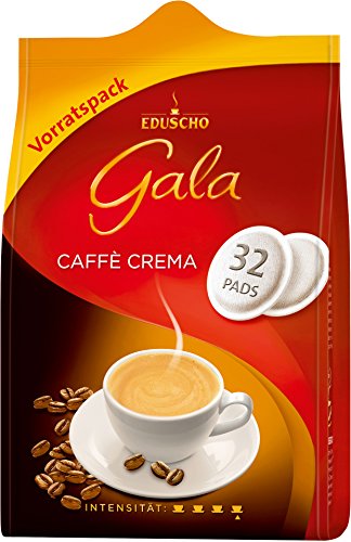Eduscho - Gala Caffè Crema Pads Kaffeepads - 32St/218g