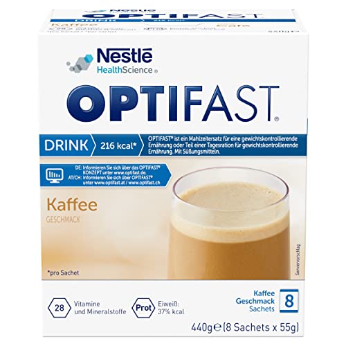 OPTIFAST home Drink Kaffee Pulver in Sachets, 8 St. Beutel