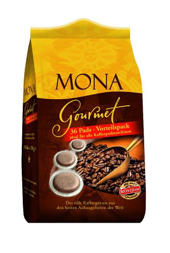 Röstfein Mona Gourmet 36 Pads, 5er Pack (5 x 250 g Packung)