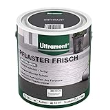 Ultrament Pflaster Frisch, Betonlasur, anthrazit, 2,5 Liter
