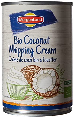 Morgenland BIO-Kokosschlagcreme - Coconut Whipping Cream, Vegane 'Sahne', 6 x 400g
