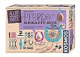 Kosmos 604363 AllesKönnerKiste Pferde Kreativ-Box. DIY-Bastelset für Mädchen und Jungen ab 8 Jahren, Set für den Kindergeburtstag. Die schönsten Bastelprojekte für Pferdefans