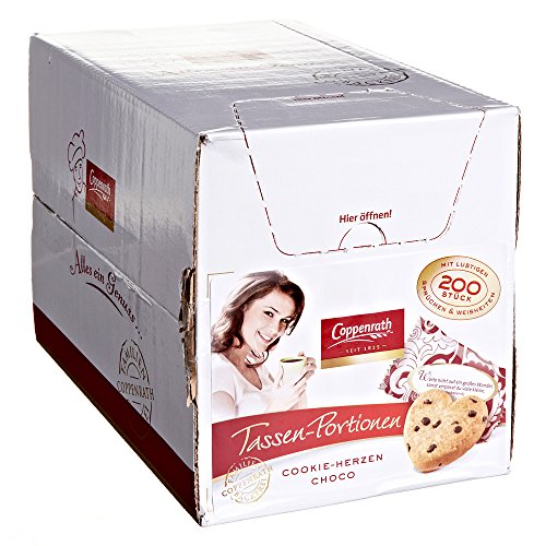 Coppenrath Cookie-Herzen Choco einzeln verpackt 200x5g