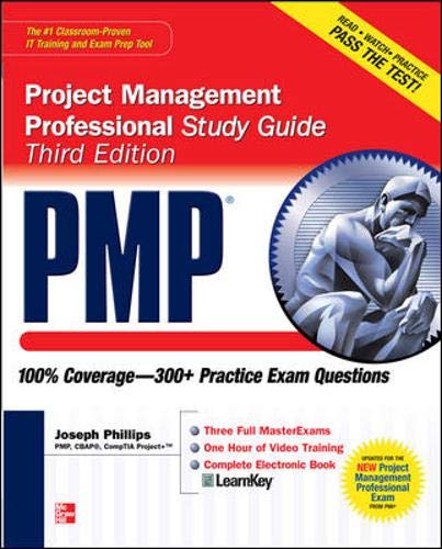 PMP Project Management Professional Study Guide, with CD-ROM (Certification Press)