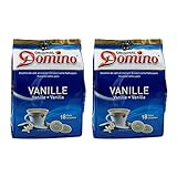 2 x DOMINO Kaffeepads Vanille 18 Pads
