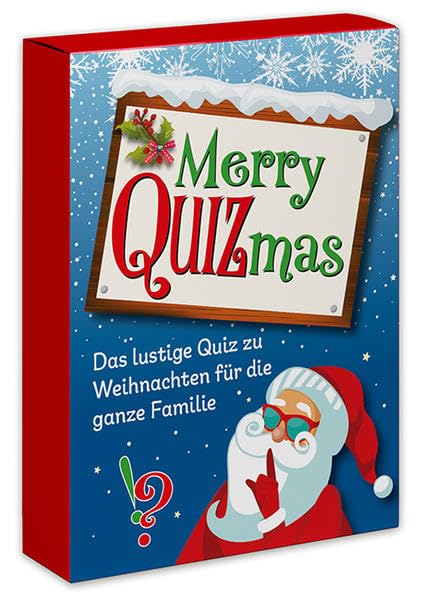 Merry Quizmas: Das lustige Quiz zu Weihnachten für die ganze Familie