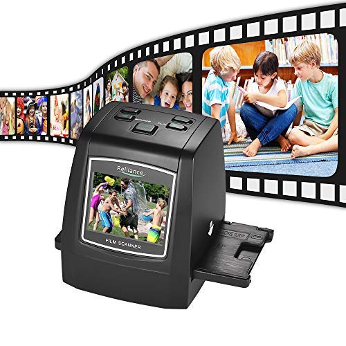Docooler Hochauflösender Film-Film-Scanner mit LCD-Bildschirm 2.4 Zoll 14MP / 22MP 35mm 135mm 126mm 110mm 8mm Farbschiebe-Negativfilm im Digital-Bild