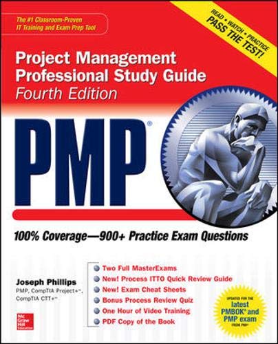 PMP Project Management Professional Study Guide (Certification Study Guides)