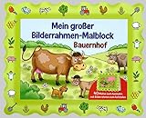Bilderrahmen-Malblock: Bauernhof