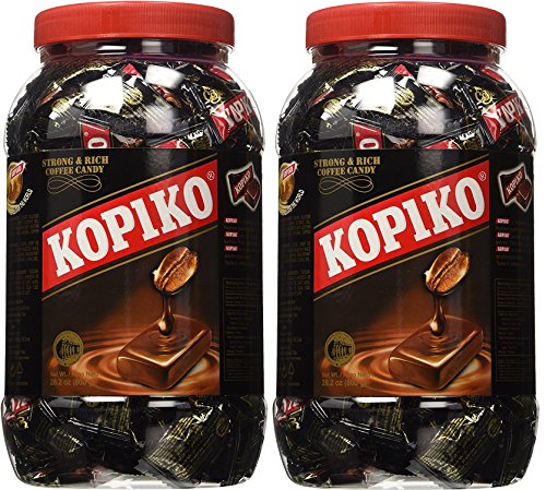 Kopiko Coffee Candy in Jar 800g/28.2oz (Pack of 2)
