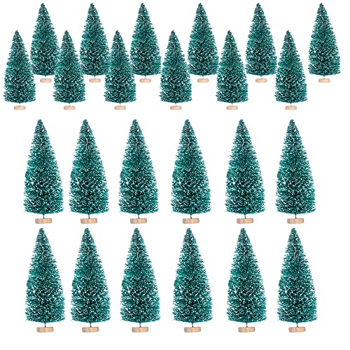 YGCHEN Mini Weihnachtsbaum Tannenbaum Künstlich Tannenbäumchen Mini Christbaum Christmas Tree Weihnachtsdeko Tischdeko