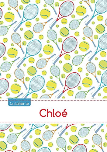 Le cahier de Chloé - Séyès, 96p, A5 - Tennis