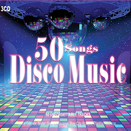 3 CD 50 Hits Disco anni '70, Gloria Gaynor, Donna Summer, Gibson Brothers. Grandi successi come I Will Survive, Celebration, We Are Family ...