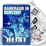The Heist - Bankraub in Echtzeit. Live Mission Game. Tatort Detektivspiel, Krimispiel, Escape Room Spiel für zu Hause