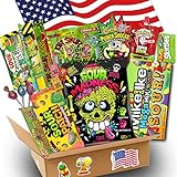 USA saure Süßigkeiten Box | USA Import | 20 verschiedene Leckereien | Bestseller Box | Geschenkkorb | Perfekte Geschenkidee | Geschenkbox | TOP Selling | Best Products | 20 teilige Box | USA Sweets
