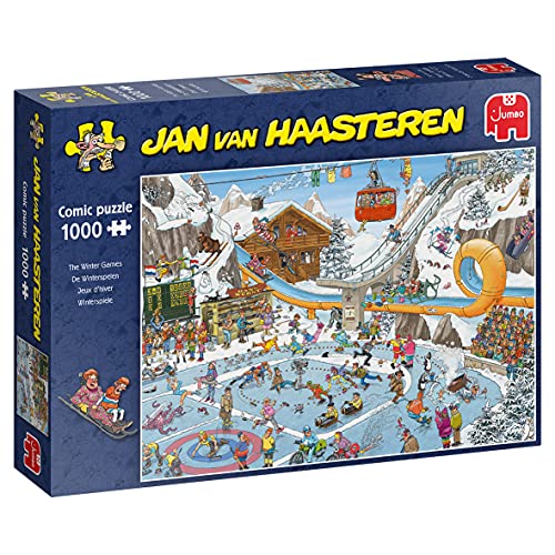 Jan van Haasteren Jumbo Spiele Jan van Haasteren Die Winterspiele - Puzzle 1000 Teile