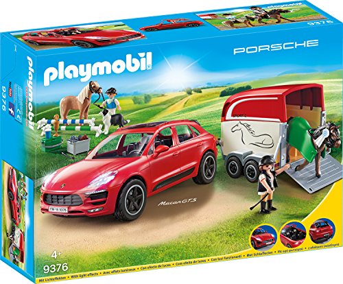 PLAYMOBIL Sports & Action 9376 Porsche Macan GTS mit Lichteffekten, Ab 4 Jahren
