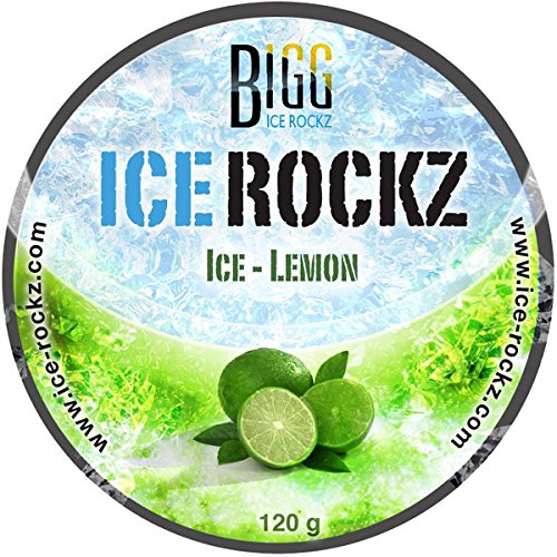 BIGG ICE-ROCKZ - Geschmach: ICE- Lemon 120g nikotinfreier Tabakersatz