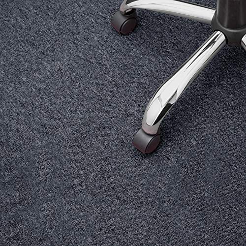 Floori® Nadelfilz Teppich, GUT-Siegel, Emissions- & geruchsfrei, wasserabweisend | Viele Farben & Größen (100x200 cm, anthrazit)