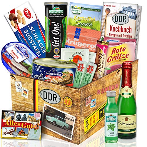 „DDR SPEZIALITÄTEN BOX“ Waren DDR Geschenkverpackung