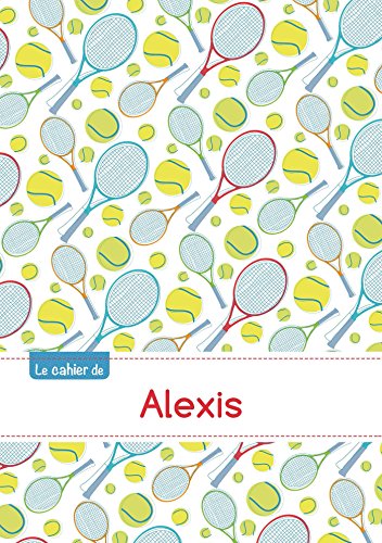 Le cahier d'Alexis - Séyès, 96p, A5 - Tennis