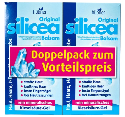 hübner - Original Silicea Balsam Doppelpack - Körperbalsam - 2x500 ml -