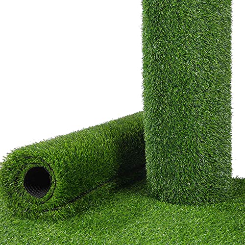 LDJ Gebrauchsrasen Grün Kunstrasen Balkonrasen Wasserdurchlässig Künstliches Grasband Rasenteppich UV-beständig Kunstrasenteppich Für Osterdekorationen Party (Size : 1x10m)