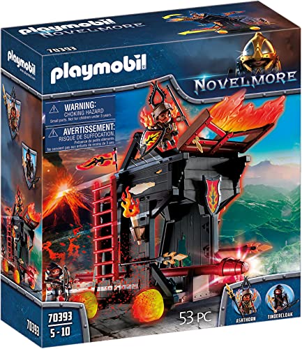 PLAYMOBIL Novelmore 70393 Feuerrammbock, Für Kinder von 4-10 Jahren