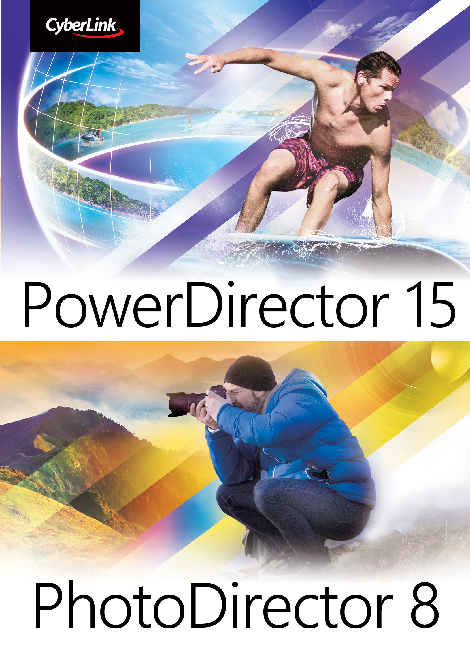CyberLink PhotoDirector 8 & PowerDirector 15 Ultimate Duo [Download]